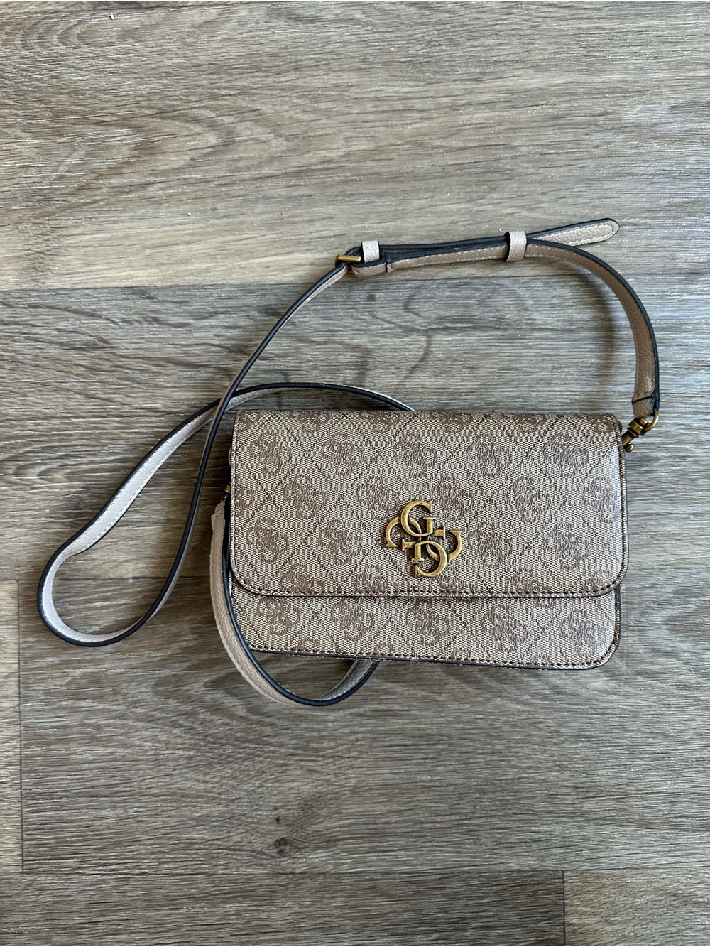 Crossbody Purse Women’s Brown Flap Organizer